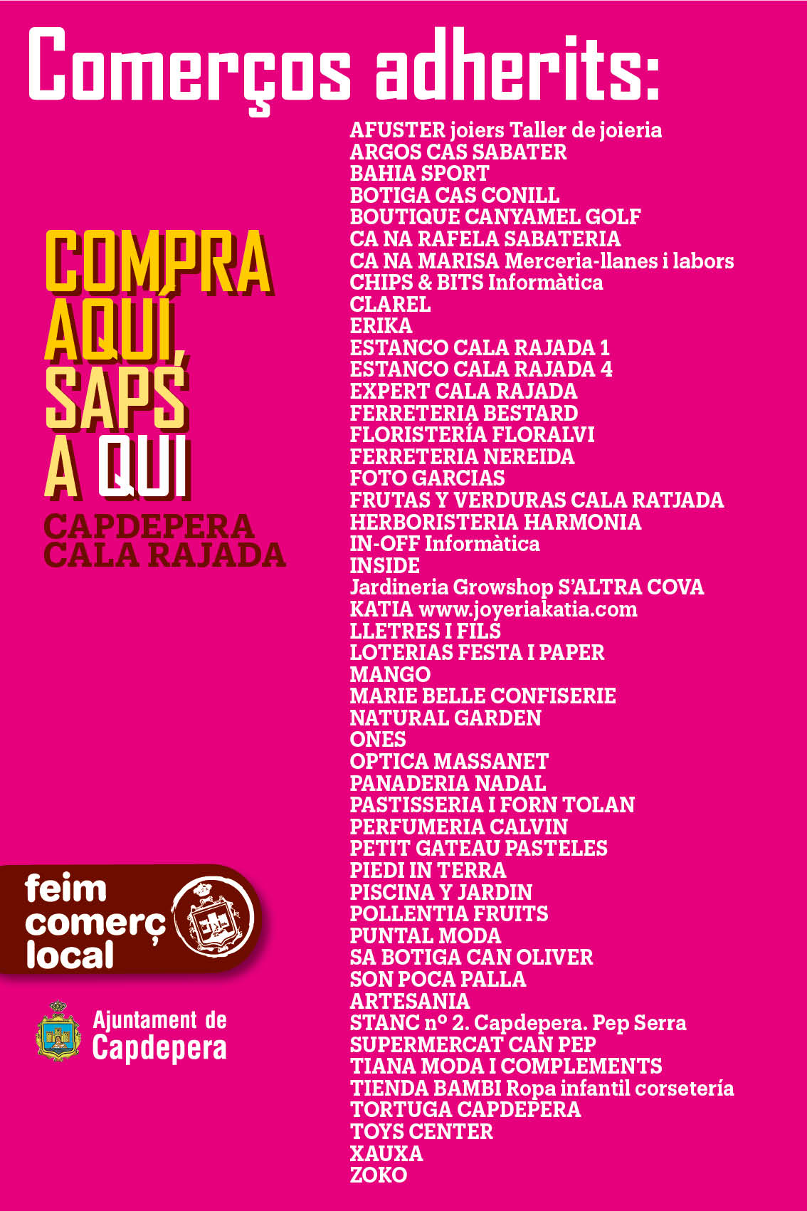 Cartell comerçoa