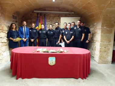 Capdepera nomena nou policies funcionaris en pràctiques