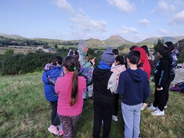 Activitat ambiental de l'alumnat del CEIP s'Auba i el CEIP s'Alzinar