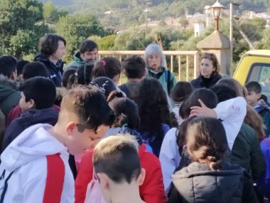 Activitat ambiental de l'alumnat del CEIP s'Auba i el CEIP s'Alzinar