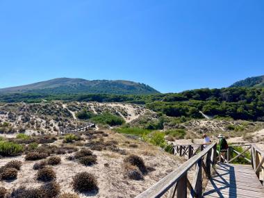 Reoberta la passarel·la de Cala Mesquida