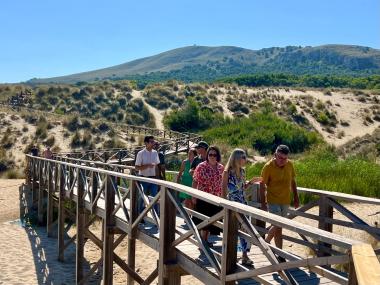 Reoberta la passarel·la de Cala Mesquida
