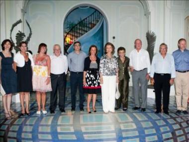 Acto inaugural de los jardines de la Fundación Bartolomé March Servera