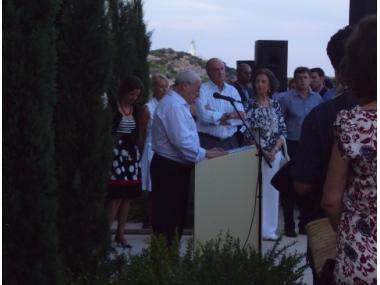 Acto inaugural de los jardines de la Fundación Bartolomé March Servera