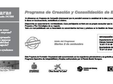Programa de creació i consolidació d'empreses