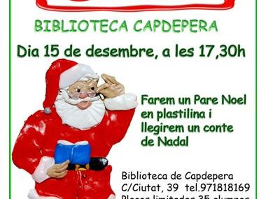 Taller de plastilina i animació a la lectura a la Biblioteca de Capdepera