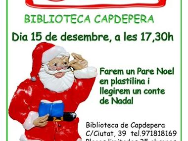 Taller de plastilina i animació a la lectura a la Biblioteca de Capdepera