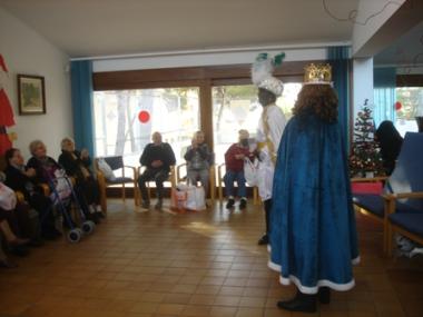 Els Reis mags visiten les persones majors de Capdepera i Cala Rajada