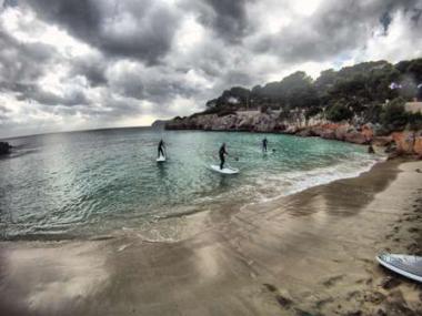 CALA RAJADA S’ESTRENA COM A PARATGE PER PRACTICAR SUP
