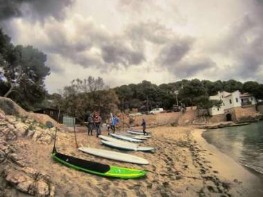 CALA RAJADA S’ESTRENA COM A PARATGE PER PRACTICAR SUP