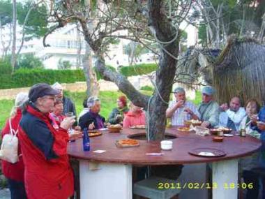 Visita a la sínia de Font de sa Cala