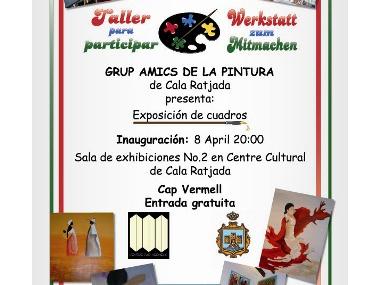Exposició Amics de la pintura al Cap Vermell