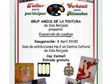 Exposició Amics de la pintura al Cap Vermell