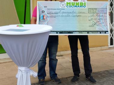“Mundi Culinario” lliura 2.500€ als serveis socials de Capdepera
