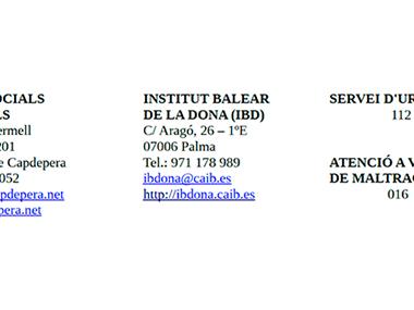 Campanya "per a l'eliminació de la violència cap a les dones"