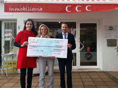 CCC by Anne Köhler lliura 1.000€ als serveis socials de Capdepera