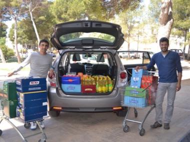 Ona Verda dóna aliments per valor de 375€
