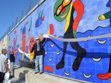 El segon mural de Gustavo ja és una realitat 
