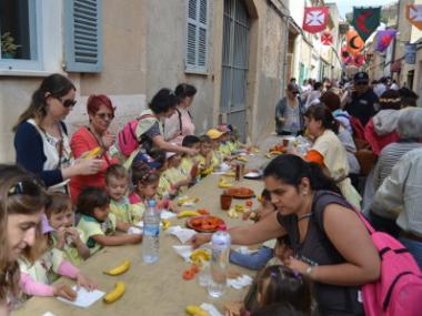 Els escolars visiten el Mercat Medieval