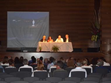 Rafael del Rey parla de la relació del vi i la cultura en una conferència organitzada dins el cicle Horabaixes amb Joan Bennàssar