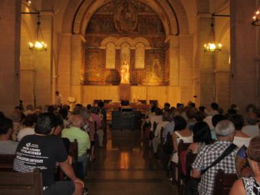 Joan Serrano recorda les festes de quan era petit en el pregó inaugural de les Festes El Carme