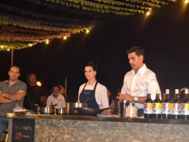 Andreu Genestra protagonitza un showcooking al moll de Cala Rajada