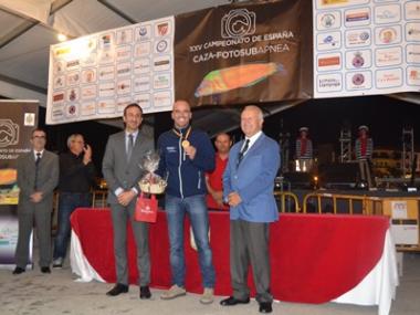 Juan Antonio Carballo es proclama Campió d’Espanya de Caza Fotosub Apnea