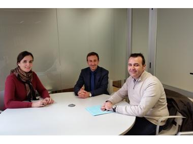  El batle de Capdepera i la regidora de Serveis Social es reuneixen amb el  Director General de Consum