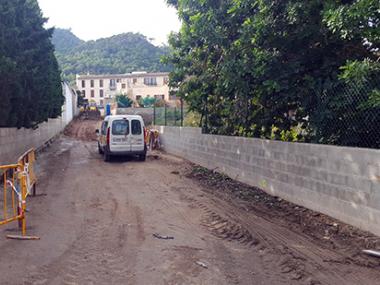 Comencen les obres de prolongació del carrer Pere Ferrer