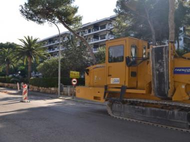 Comença la dotació de clavegueram a Cala Provençals