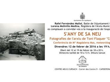 Exposició Any de sa neu