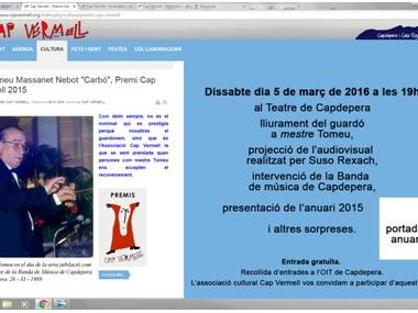 Premis Cap Vermell 2015