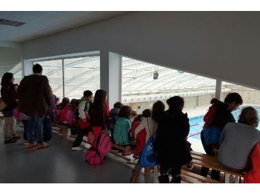 Els nins i nines de S’Auba visiten l’Ajuntament