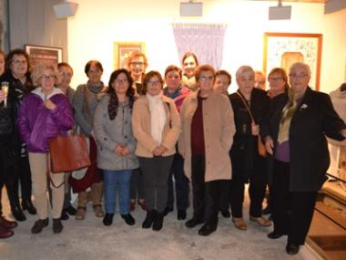 Can Melis inaugura un any més l'exposició de labors dels tallers de ca na Marisa