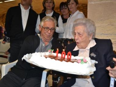 Maria Esteva Pascual compleix 100 anys