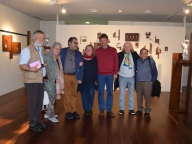 Moisès Gil inaugura la segona part de l’exposició ‘Estructura-Cos-Espai’
