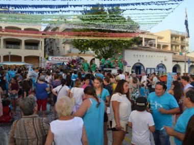 El tradicional cercavila omple els carrers de Cala Rajada