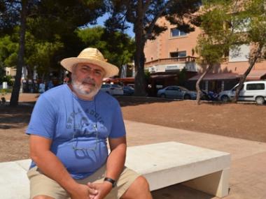 Felip Esteva, Blancus, és el pregoner de les festes de Sant Roc