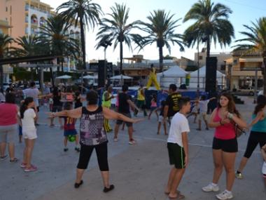 Nova diada esportiva a la plaça dels Pins 