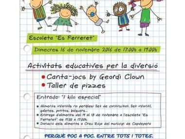 Vine a celebrar el Dia de la infància