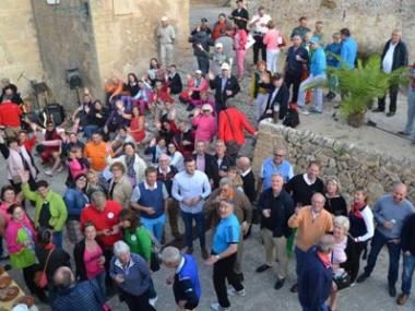 Els assistents al World Travel de Golf visiten el Castell de Capdepera