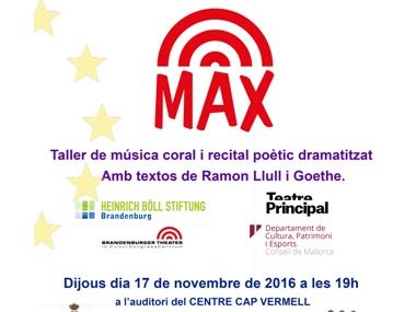 Max Project: construint ponts culturals, al Centre Cap Vermell