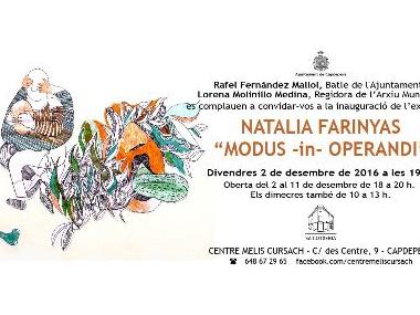 Exposició de Natalia Farinyas al Centre Melis