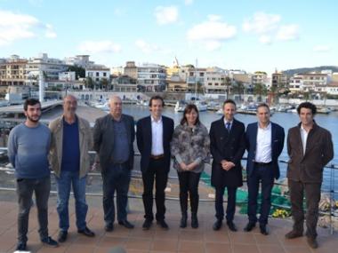 El Govern presenta les actuacions de millora al dic exterior del port de Cala Rajada