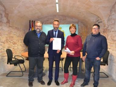 L’Obreria de Sant Antoni convida als regidors de l’Ajuntament a la festa