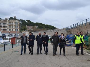 Les obres de reparació del dic de Cala Rajada es tramitaran per via d’emergència per tal que puguin començar en breu