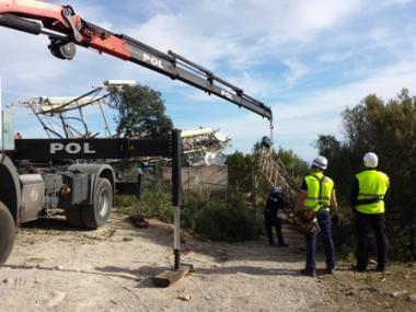 Se retira la torre de telecomunicacions de Capdepera