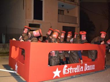 Una vintena de comparses desfilen per Capdepera
