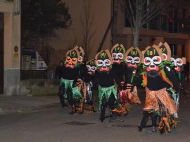 Una vintena de comparses desfilen per Capdepera