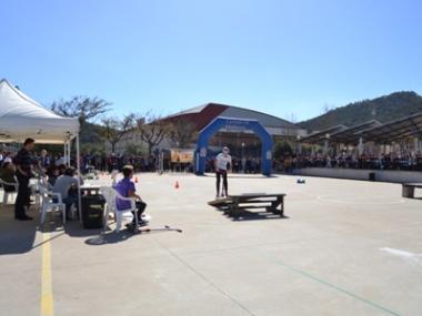 L’IES Capdepera celebra la primera competició d’scooter organitzada per alumnes